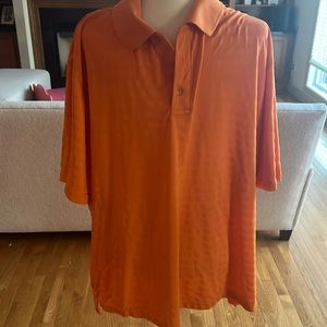 Champion orange golf shirt xxl